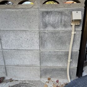 屋外コンセント　増設工事